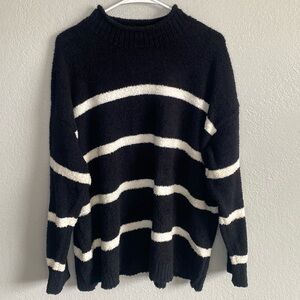 Retrology mock neck sweater